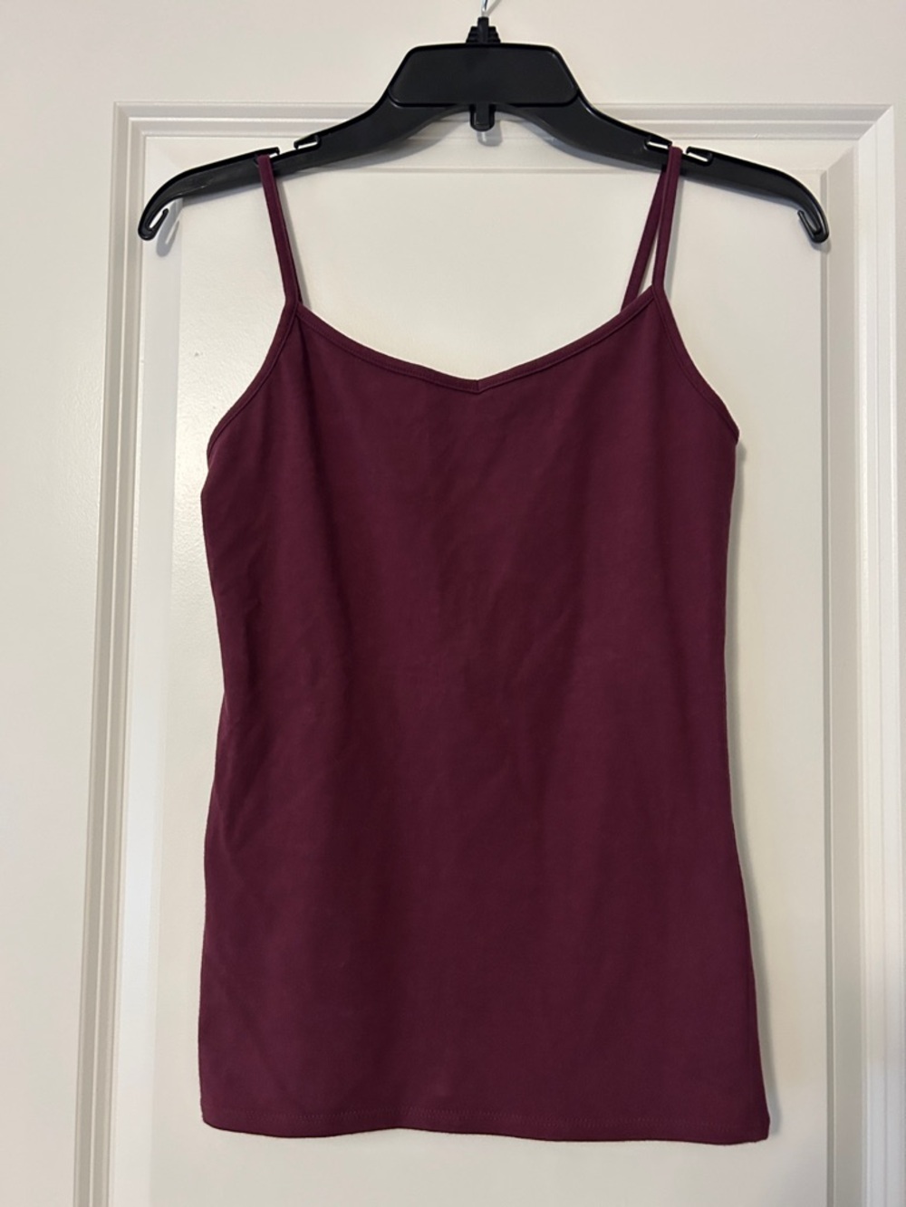 Arizona Jean Company Women's Burgundy Spaghetti Strap Tank Top